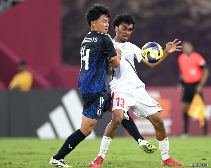 เขินอายนิดหน่อย! ญี่ปุ่น U17 เสมอ นิวแคลิโดเนีย U17 และพลาดโอกาสผ่านเข้ารอบ